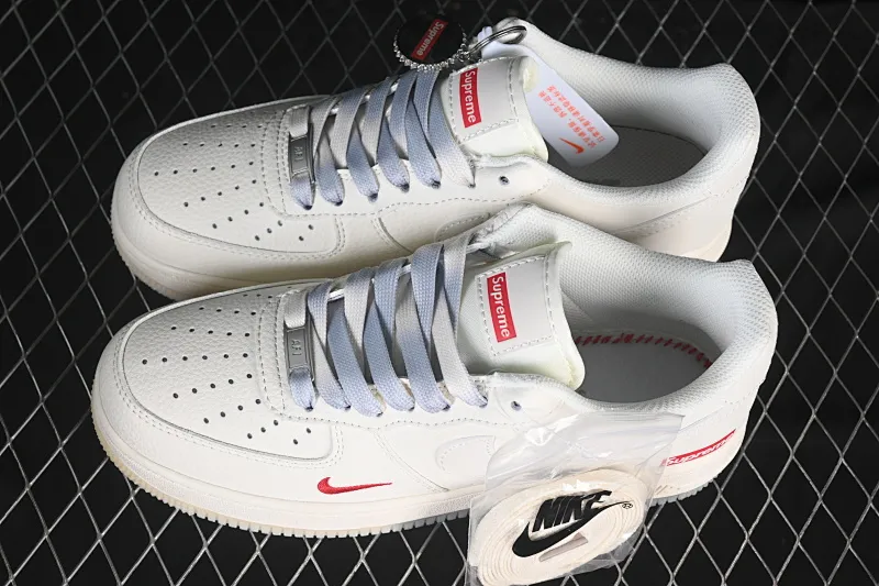 All categories Nk Air Force 1 Air Force series Nk Air Force 1 Low Air Force low-top Nike Air Force 1'07 Low Supreme co-branded beige crystal bottom Air Force 1 low-top casual sneakers XX3168-178